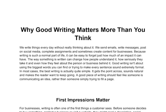 provide thorough and informative blogs and articles